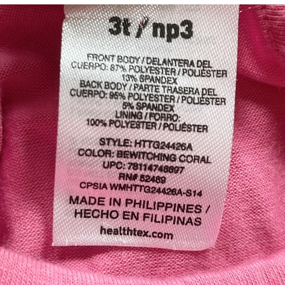 VTG HealthTex 3 Tier Sleeveless Ruffle Dress, Sz 3T - Picture 5 of 5